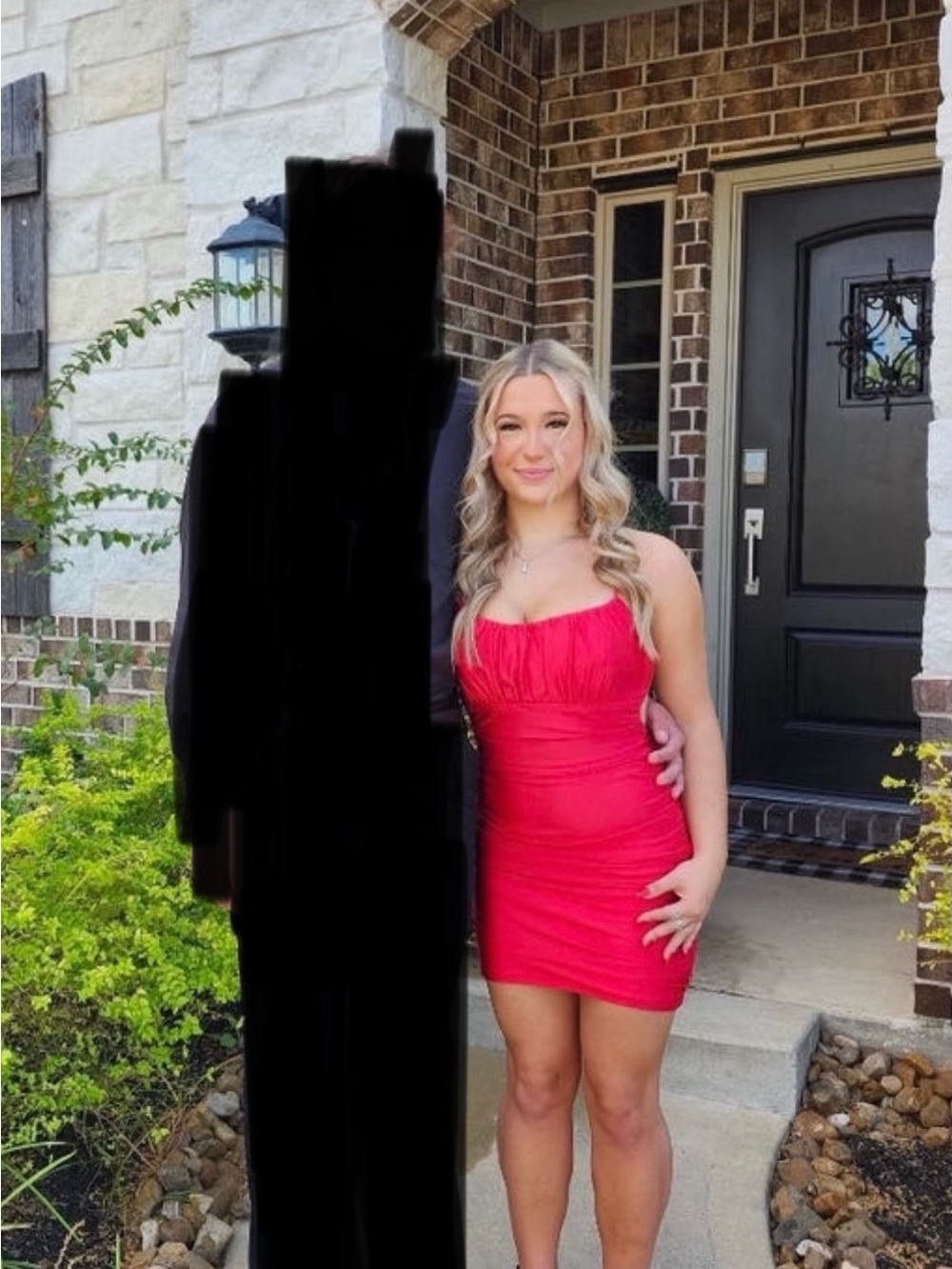 Red size 1/2 Homecoming dress